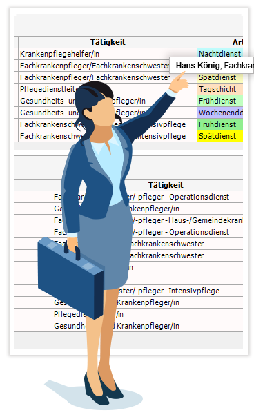 Personal-DIALOG - Disposition via Drag and Drop